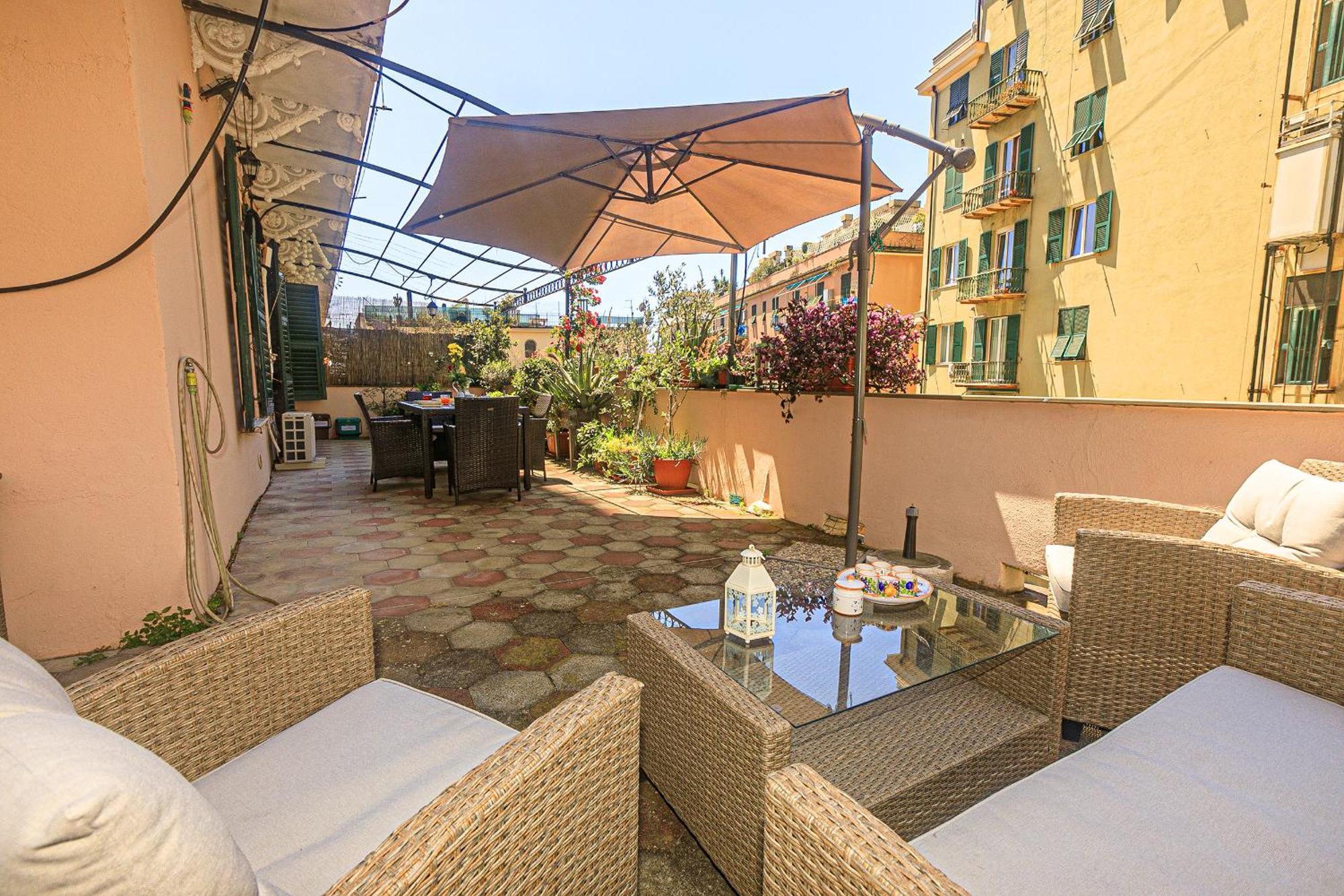 Sole, Terrazza, Centro Citta E Wi-Fi Veloce! Lejlighed Genova Eksteriør billede